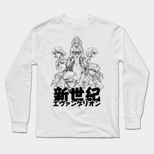 EVA CREW (black) Long Sleeve T-Shirt